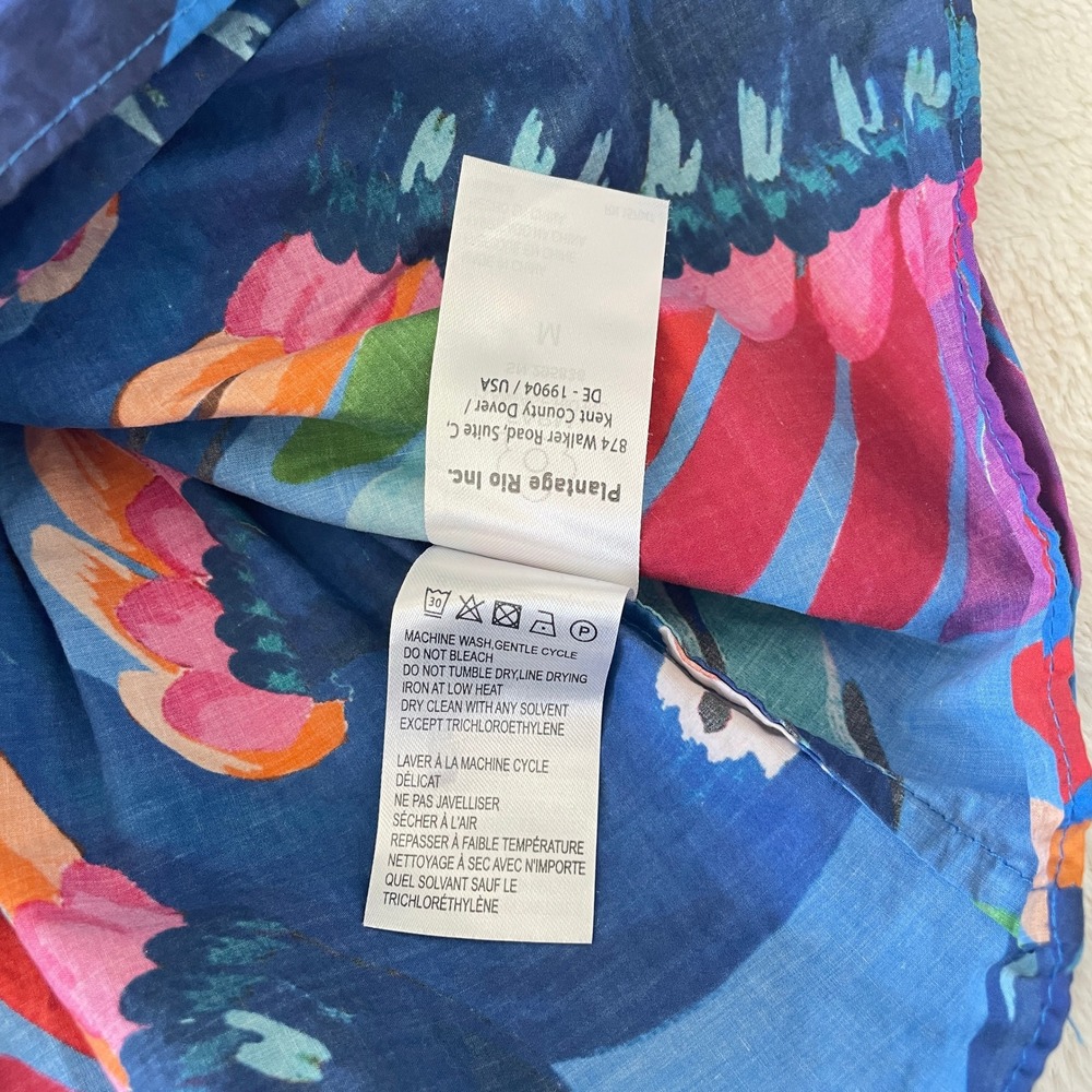 FARM Rio Rainbow Macaw Mini Dress Size Medium - Picture 11 of 12
